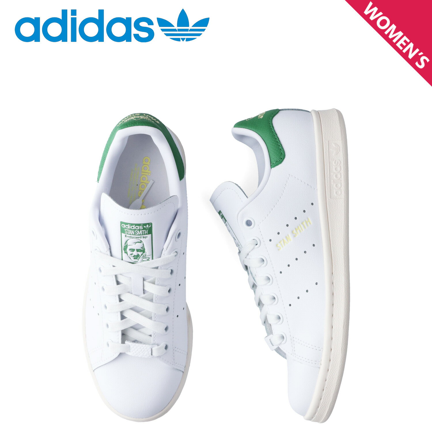 adidas Originals アディダス オリジナルス スタンスミス スニーカー レディース STAN SMITH ホワイト 白 IE0469