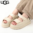 【最大1000円OFFクーポン配布中】 アグ UGG サンダル ストラップサンダル ゴールデングロウ レディース 厚底 GOLDENGLOW ベージュ 1152685