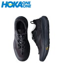 【最大1000円OFFクーポン配布中】 HOKA ONE ONE ホカオネオネ スニーカー トレッキングシューズ トランスポート メンズ 防水 ゴアテックス TRANSPORT GTX ブラック 黒 1133957