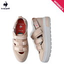 le coq sportif ルコック スポルティフ スニーカー LA セーヴル PF BLT レディース 厚底 LA SEVRES PF BLT ピンク QL3XJC35SP