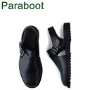 パラブーツ サンダル メンズ 【最大1000円OFFクーポン配布中】 PARABOOT パラブーツ サンダル バックストラップ アドリアティック メンズ ADRIATIC ブラック 黒 183212