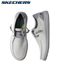  SKECHERS スケッチャーズ スニーカー シューズ メルソン ネラ メンズ RELAXED FIT MELSON NELA グレー 210726