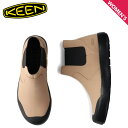 KEEN キーン エレナ チェルシー サイドゴア ブーツ レディース 防水 ELENA CHELSEA W ベージュ 1029400