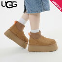 アグ UGG クラシックミニ ディッパー ブーツ レディース 厚底 CLASSIC MINI DIPPER ブラウン 1168170