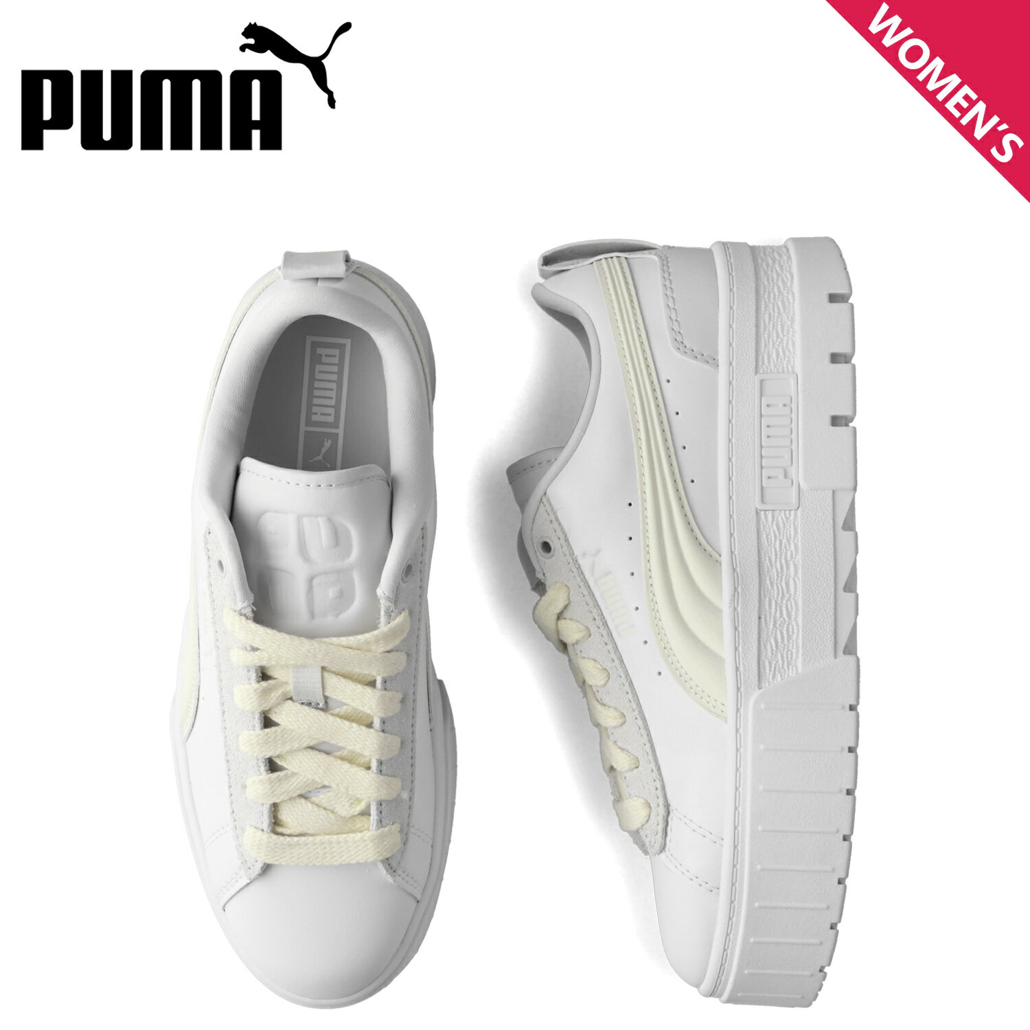 【最大1000円OFFクーポン発行中】 プーマ PUMA スニーカー メイズ レディース 厚底 MAYZE WV WNS ホワイト 白 398378