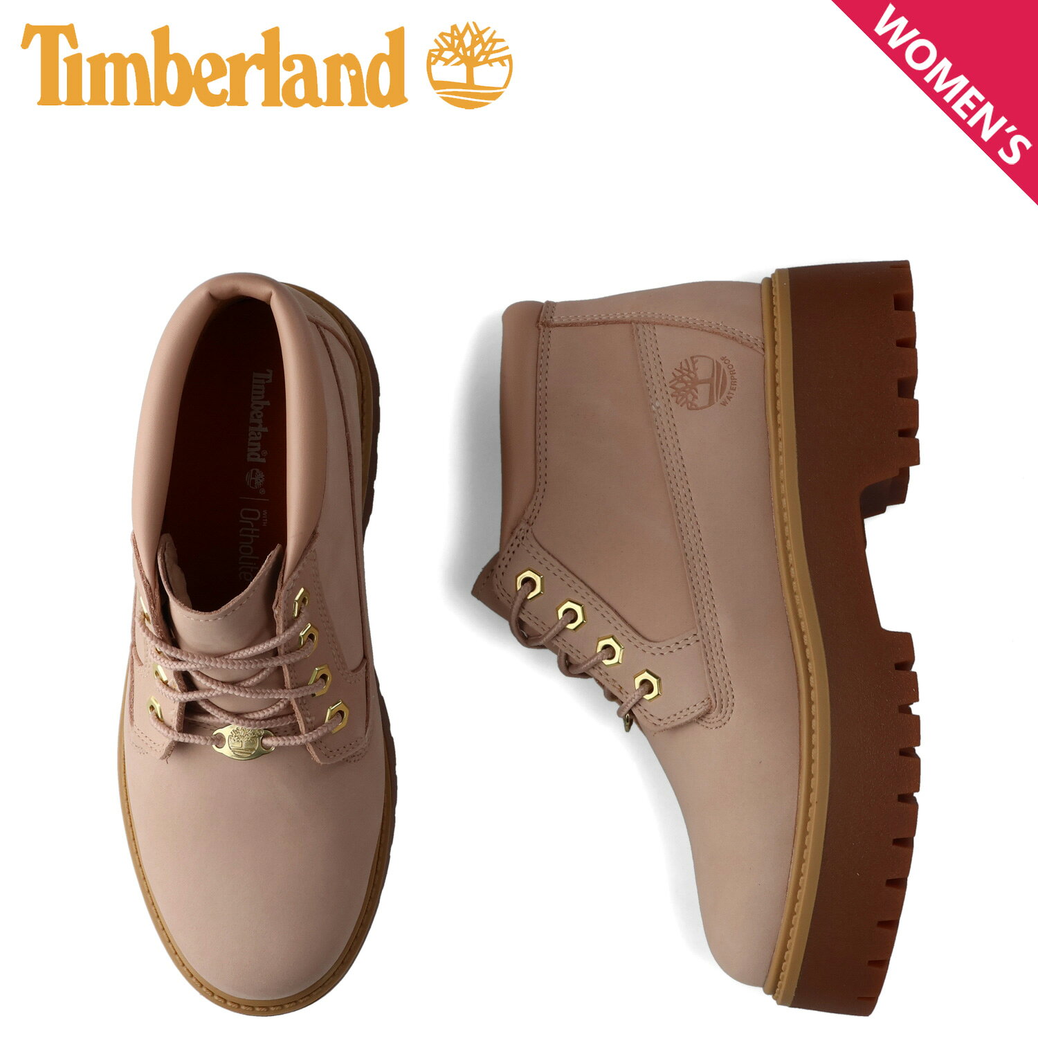 Timberland ティンバーランド ブーツ チャッカブーツ ストーン ストリート ネリー レディ ...