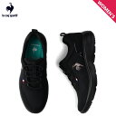 le coq sportif ルコック スポルティフ スニーカー ラ ローヌ レディース 3Eワイズ 軽量 LA RHONE ブラック 黒 LU5SSN08LZ