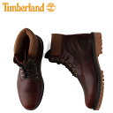 Timberland ティンバーランド ブーツ 6インチプレミアムウォータープルーフ メンズ 6 INCH PREMIUM WP BOOT バーガンディー A4...