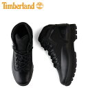 Timberland ティンバーランド ブーツ ユーロ ハイカー メンズ Wワイズ EURO HIKER L/F ブラック 黒 A6DYH-EL2