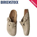 BIRKENSTOCK ビルケンシュトック ボストン サンダル クロッグサンダル レディース 本革 細幅 BOSTON LEVE カーキ 1025844