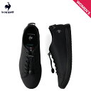 le coq sportif ルコック スポルティフ スニーカー LA アルマ T+R SM レディース 軽量 LA ALMA T+R SM ブラック 黒 LU5SRS05LZ