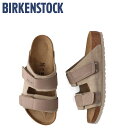 BIRKENSTOCK ビルケンシュトック サンダル ウジ メンズ 普通幅 スエード GIZEH グレー