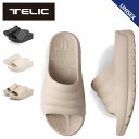 テリック TELIC サンダル スライドサンダル メンズ レディース 厚底 W-CLOUD ブラック ホワイト ライト ブラウン 黒 白