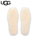 アグ UGG インソール 中敷き メンズ SHEEPSKIN INSOLE シープスキン ムートン もこもこ ふわふわ 替え シューケア 防寒 ベージュ 110...