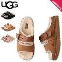 アグ UGG サンダル ストラップサンダル グリーンポート ストラップ スライド レディース GREENPORT STRAP SLIDE シープスキン ブラック...