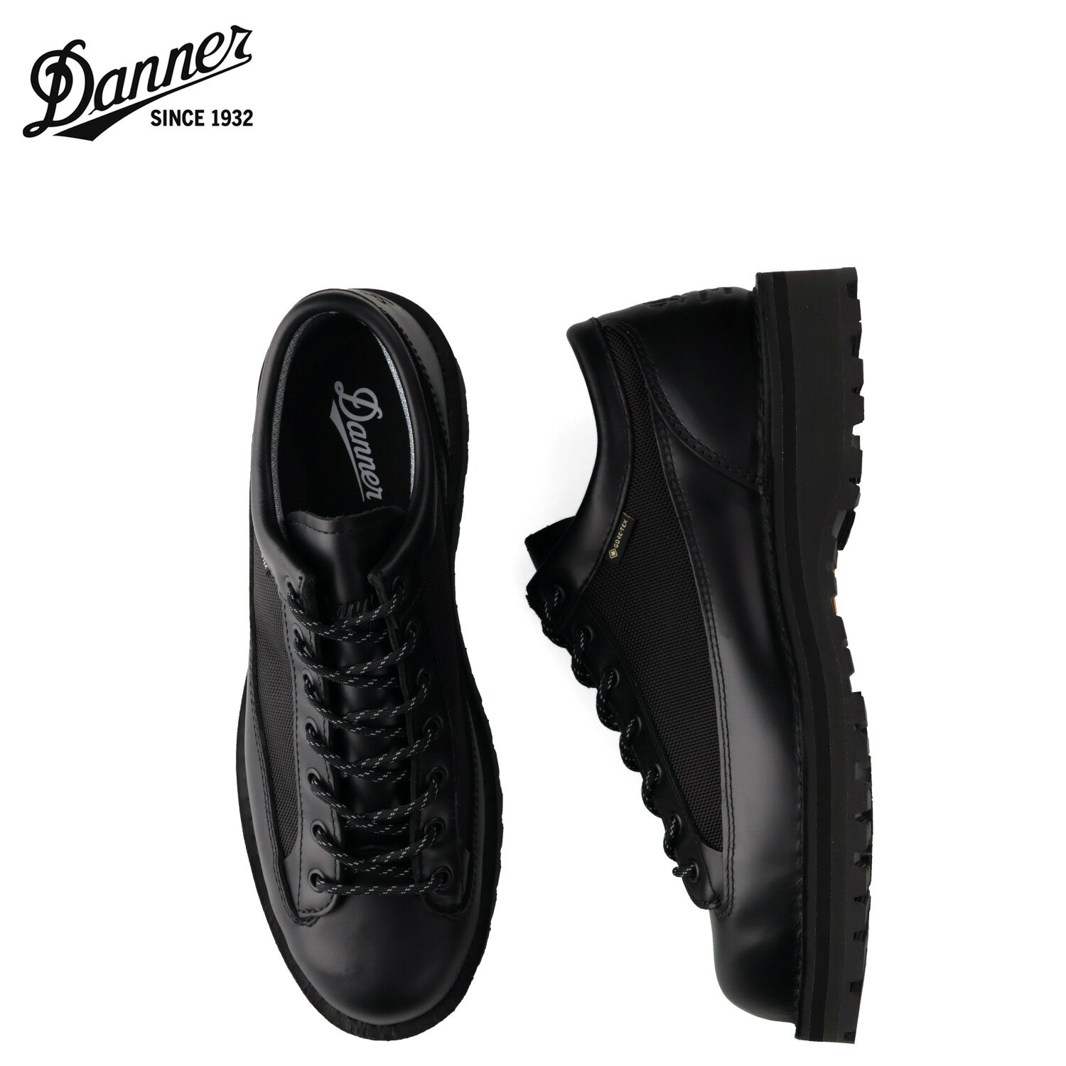【最大1000円OFFクーポン発行中】 Danner ダナー フィールド ロー アール ブーツ メンズ 防水 DANNER FIELD LOW R ブラック 黒 D123200