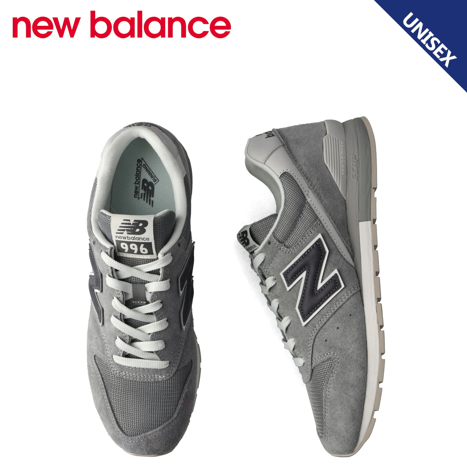 new balance ニューバランス 996 V2 スニーカー メンズ レディース Dワイズ グレー U9967K5