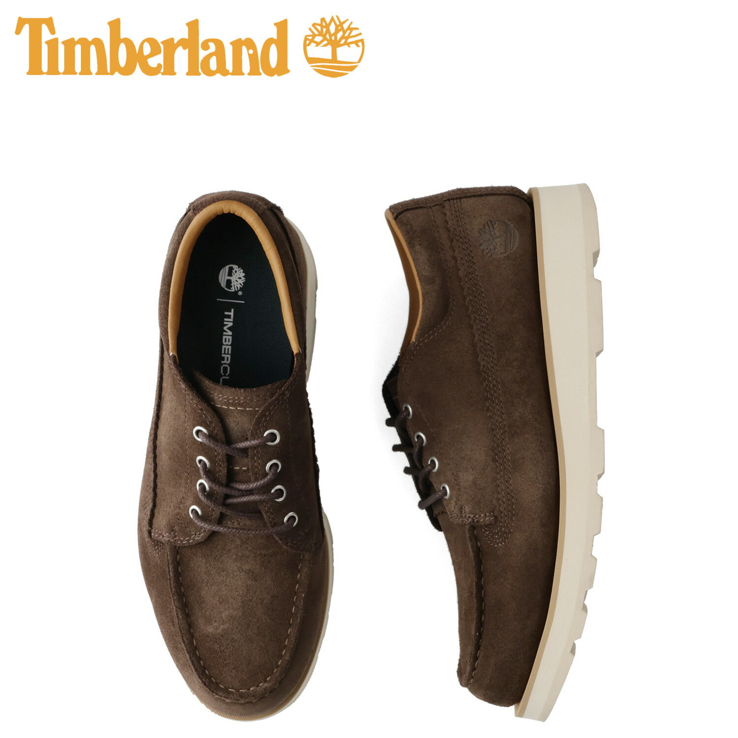 Timberland ティンバーランド ブーツ ブリットン ミルズ オックスフォード メンズ スエード レザー BRITTON MILLS OX BOOT ダーク ブラウン A43JG