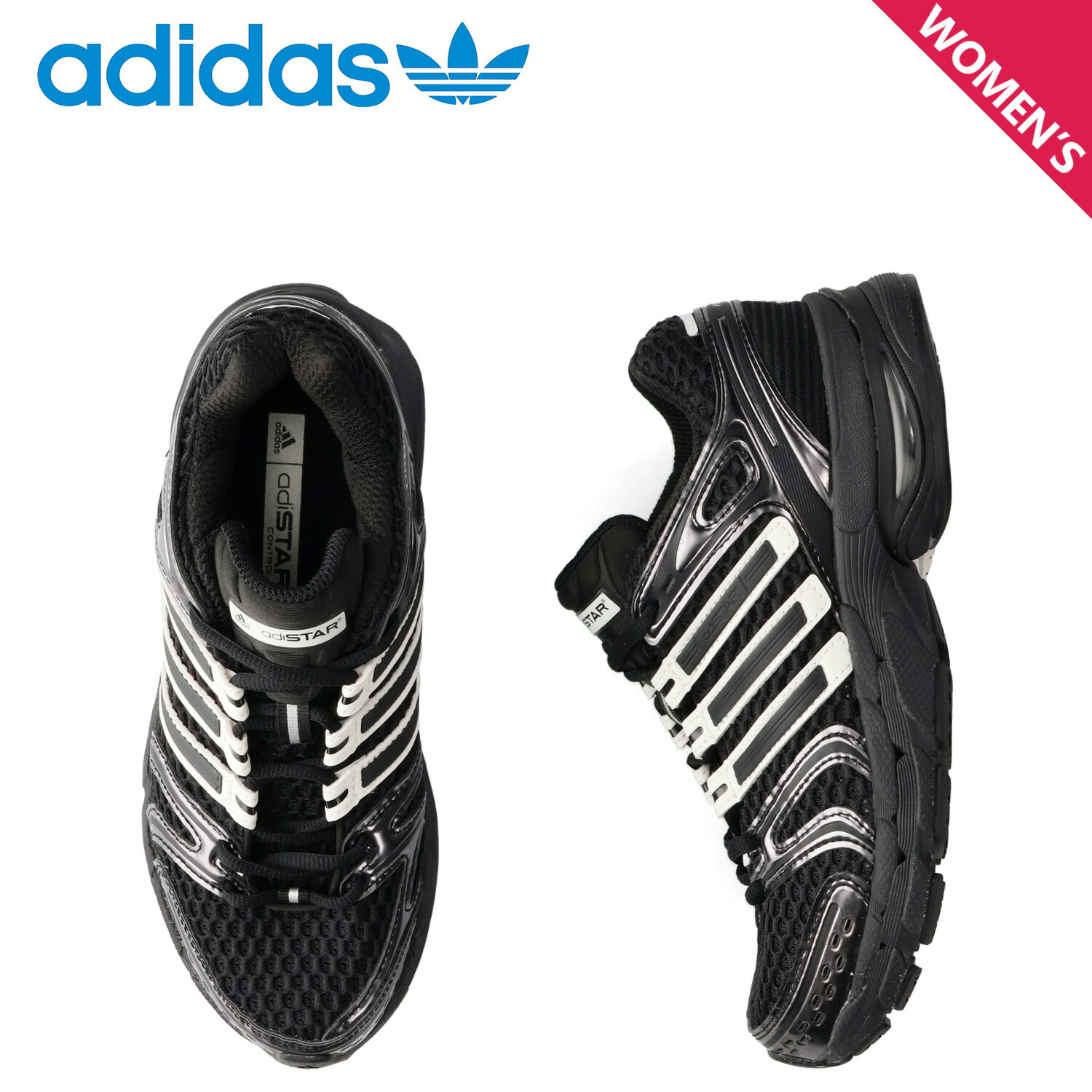 adidas Originals アディダス オリジナルス スニーカー アディスターコントロール5 レディース ADISTAR CONTROL 5 ブラック 黒 KJ2292