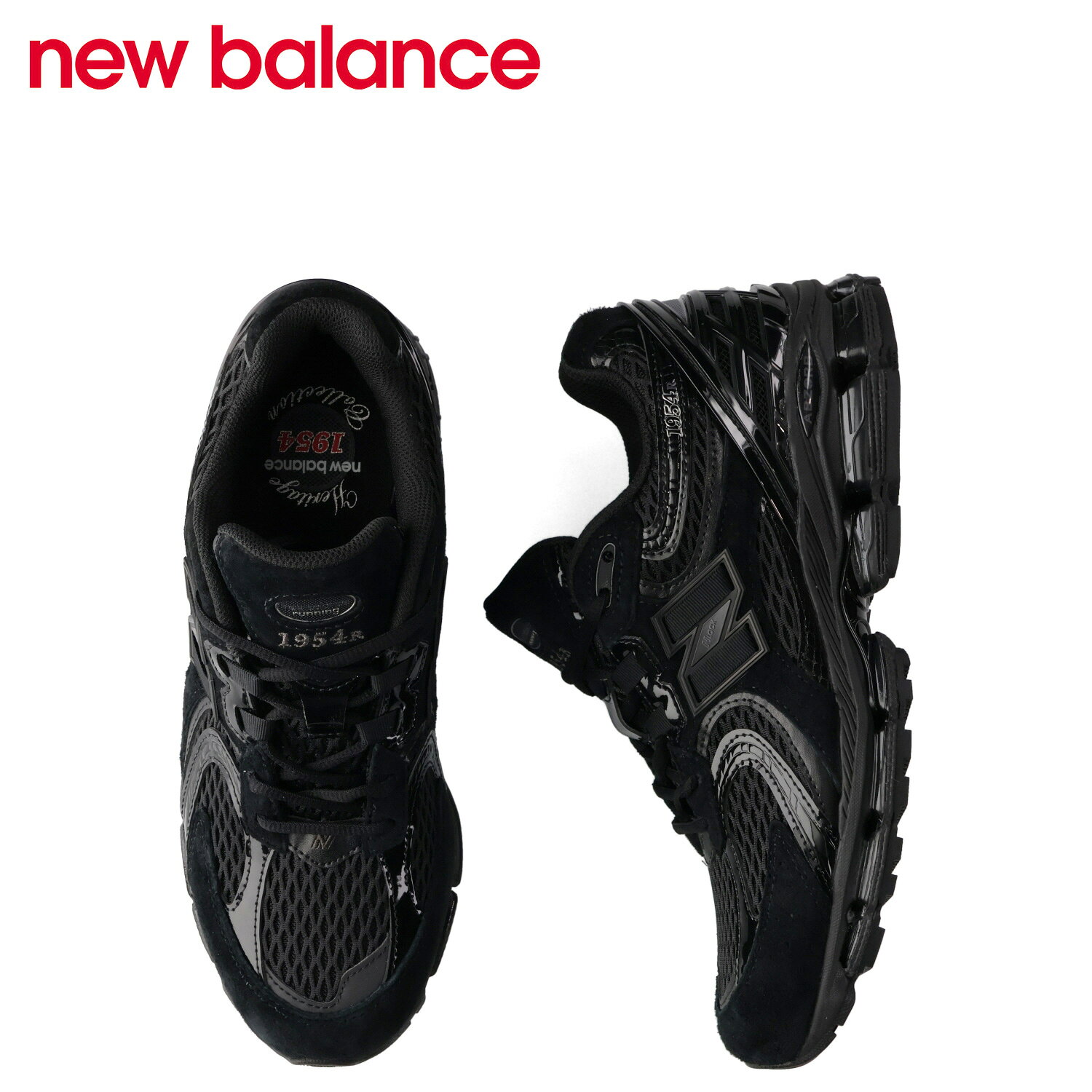 new balance ニューバランス 1954R スニーカー メンズ ブラック 黒 U19543VU