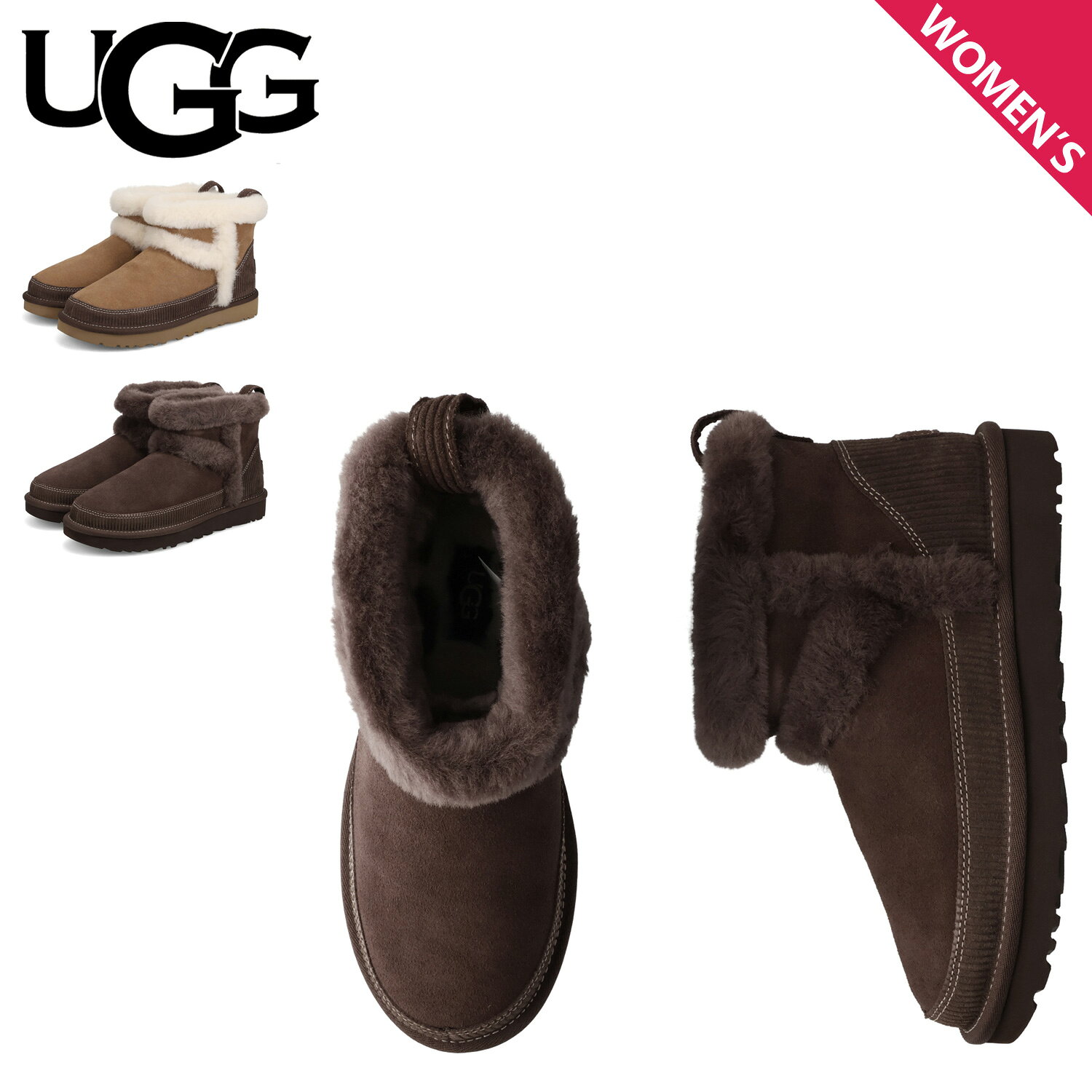 UGG ムートンブーツ　チャーム付き 楽天市場】アグ ムートンブーツ チャーム レディースの通販