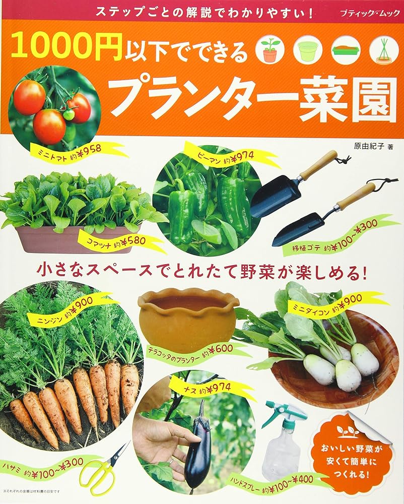 1000円以下でできるプランター菜園 (ブティックムックno.1278) 原 由紀子