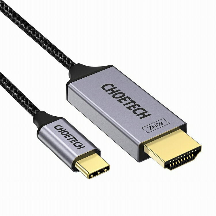 CHOETECH Type-C to HDMI֥ 1.8m 4K @60Hz XCH-1804 ŹHDMIѴ֥ Macbook iPad Samsung Galaxy