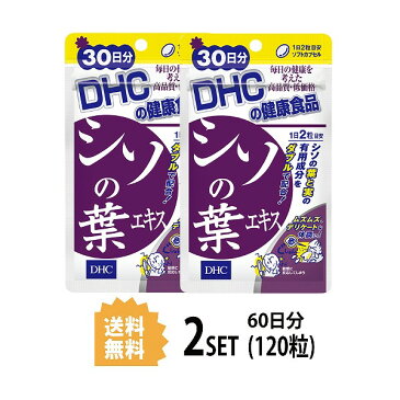 【送料無料】【2パック】 シソの葉エキス 30日分×2パック （120粒） ディーエイチシー