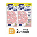  DHC エラスチンカプセル 30日分×2パック （120粒） ディーエイチシー サプリメント エラスチン ビタミンE ビタミンB 粒タイプ