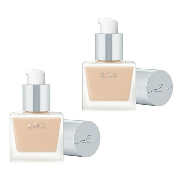 【マラソン中 P5倍】 【在庫処分】【2個セット】 RMK リクイド ファンデーション 102 SPF14 PA++ 30ml ×2セットアールエムケー rmk 通販 ファンデ リキッドファンデーション おすすめファンデ UVカット 透明感 ツヤ肌 保湿成分配合 カバー力 しっとり なめらかのサムネイル