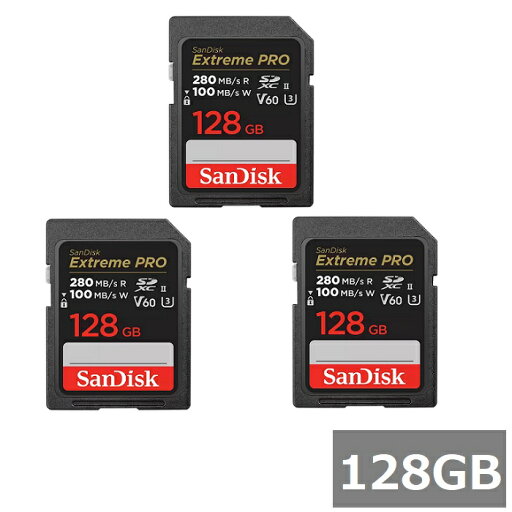 【2セット】 サンディスク SDカード SDXC SDSDXEP-128G-GN4IN Extreme PRO 128GB Sandisk SDXCカード V60 SD UHS-II カメラ デジカメ ビデオカメラ パソコン 並行輸入品 【2セット】 サンディスク SDカード SDXC SDSDXEP-128G-GN4IN Extreme PRO 128GB Sandisk SDXCカード V60 SD UHS-II カメラ デジカメ ビデオカメラ パソコン 並行輸入品