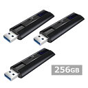 【マラソン中 P5倍】 【3セット】 サンディスク USBメモリ SDCZ880-256G-G46 Extreme PRO USB 3.2 Solid State Flash Drive 256GB Sandisk USB3.2 USBメモリー メモリスティック 外出 パソコン PC 持ち運び 並行輸入品(2)