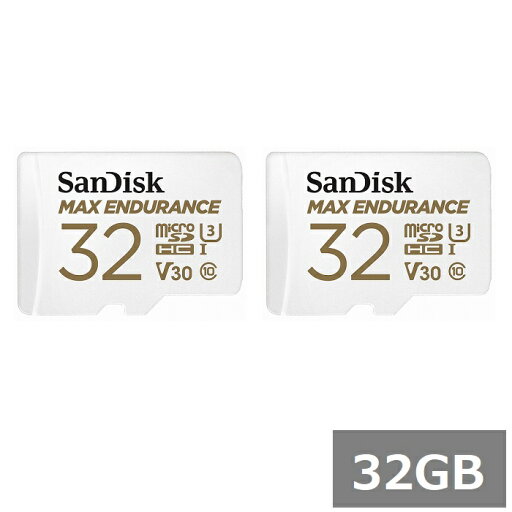 【2セット】 サンディスク マイクロSD MicroSDHC SDSQQVR-032G-GN6IA MAX ENDURANCE 32GB アダプター付 Sandisk マイクロSDHCカード microSDカード Class10 UHS-I カメラ スマホ 並行輸入品 【2セット】 サンディスク マイクロSD MicroSDHC SDSQQVR-032G-GN6IA MAX ENDURANCE 32GB アダプター付 Sandisk マイクロSDHCカード microSDカード Class10 UHS-I カメラ スマホ 並行輸入品