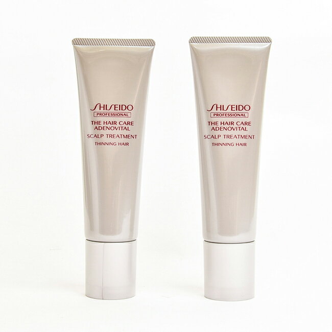 ヘアオイル（3000円程度） SHISEIDO 資生堂 ザ ・ ヘアケア アデノバイタル スカルプ トリートメント 130g 2本入 ADENOVITAL スカルプ 洗い流さないトリートメント トリートメント ダメージ ダメージケア 傷み ヘアカラー パーマ 縮毛矯正 ブリーチ うるおい サラサラ しっとり