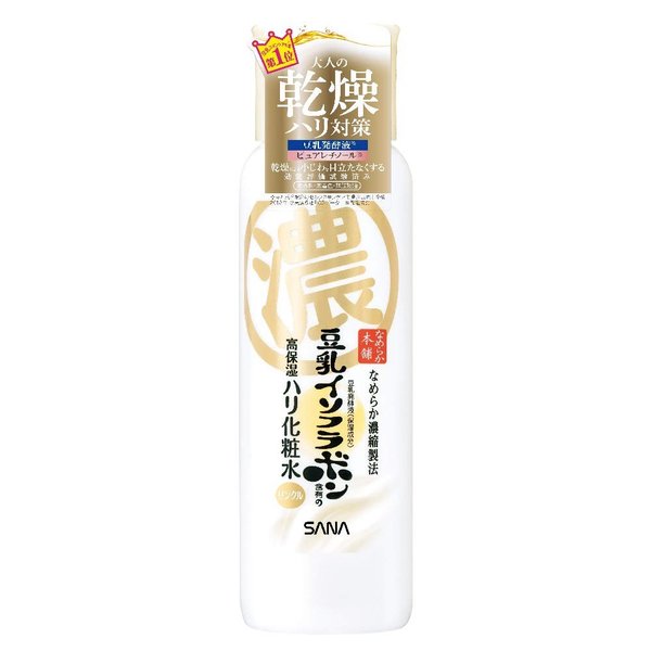 なめらか本舗 リンクル化粧水 N 200ml 基礎化粧品 美容液 化粧水 フェイスケア 豆乳 イソフラボン ピュアレチノール 保湿 プチプラ 夜のお手入れ リッチ