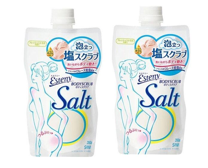 【2個セット】 エステニー ソルティスクラブ 350g×2セット ボディスクラブ 角質 エステ級 ボ ...