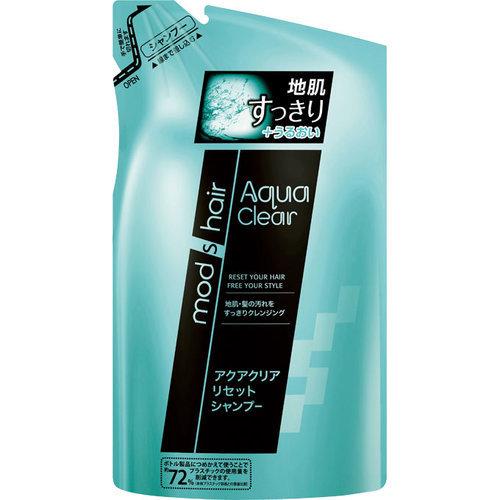 【マラソン中 P5倍】 mod’s hair モッズヘア アクアクリア リセットシャンプー 詰め替え 350ml つや髪 つややか うるおい まとまる ヘアケア ダメージヘア トリートメント サロン おすすめ ユニリーバ クレンジング さっぱり 地肌 うるおい