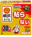 【2セット】 桐灰 カイロ 貼らない タイプ 30個入 きりばい おすすめカイロ はらない 箱入り 24時間持続 セット商品 おうち時間 在宅ワーク 防寒対策 省エネ 定番 寒さ対策 野外 キャンプ アウトドア 防寒 電気代節約 使い捨てカイロ