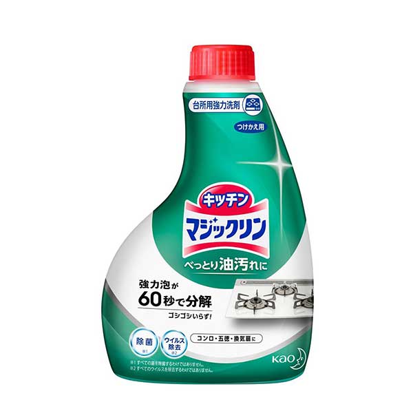 花王 マジックリン ハンディスプレー つけかえ用 400mL Kao キッチン 台所 油汚れ スプレータイプ 洗剤..