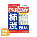 デオタニング ソープ 100g コスメテックスローランド 石鹸 柿渋 柿タンニン 不快臭 うるおい 洗顔 ボディソープ お風呂 体臭 汗 足 脇 さっぱり クレイ