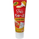 【マラソン中 P5倍】 CIAO チャオ ちゅ〜ぶ とりささみ CS-153 80g ペットフード ねこ エサ ささみ ほたて 乳酸菌 キャットフード ウェット...
