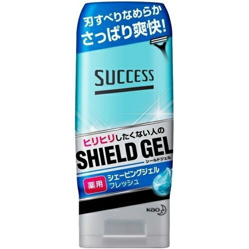 サクセス 薬用シェービングジェル フレッシュタイプ 180g カミソリ 剃刀 髭剃り ヒゲ ジェル シェービング 男性 schick