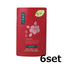 【6セット】 熊野油脂 四季折々 椿油シャンプー つめかえ用 450mL 詰め替え パウチ 保湿 パサつき 椿オイル セラミド ダメージケア シャンプー