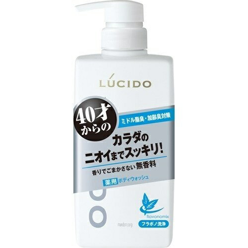 【マラソン中 P5倍】 【2セット】 ルシード 薬用デオドラントボディウォッシュ 450ml ボディソープ ボディケア 体 皮脂 洗浄 汗 ニオイ 男性 メンズ 日本製 LUCIDO マンダム 医薬部外品