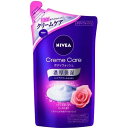 【P5倍】25日～26日1:59まで!! 【2個セット】 NIVEA ニベア クリームケア ボディウォッシュ フレンチガーデンローズの香り 詰替え用 360ml×2セット ボディソープ 泡 スキンケア バラ 保湿 花王