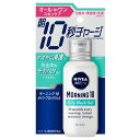 ニベアメン モーニング10 オイリーブロックジェル 100ml 化粧水 乳液 クリーム オールインワン 朝 花王 人気 夏男性 毛穴 ひきしめ うるおい 秒 スキンケア 保湿 オイリー肌 べたつき さわやか