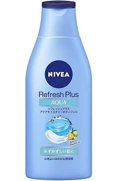 NIVEA ニベア リフレッシュプラス アクアモイスチャーボディジェル 200ml ボディケア ボディジェル スキンケアクリーム 保湿 花王