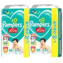 【2セット】【送料無料】 パンパース さらさらケア パンツ ウルトラジャンボ はいはい M サイズ 66枚入り pampers おむつ パンツタイプ 紙オムツ 赤ちゃん ベビー 男女共用 男の子用 女の子用 ワイドギャザー 横モレ 背中漏れ ギフト 贈り物 吸収性 人気 ランキング P&G