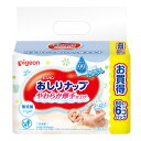 【5日のみ】ポイント5倍!! 【3セット】 おしりナップ やわらか厚手仕上げ 純水99% 80枚入り×6個パック お尻拭き ウエットティシュ ノンアルコール 純水99％ 厚手 ボディシート 新生児 赤ちゃん ベビー用品 ピジョン pigeon