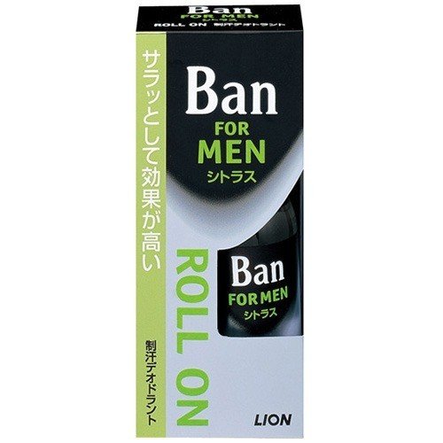 Ban バン 男性用ロールオン 30ml 制汗 汗 わき ニオイ デオドラント デオドランド スティック ローション 男性 メンズ ライオン LION 医薬部外品